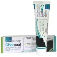 NANO Charcoal Dental - Зубная паста с серебром и бамбуковым углем, 180гр.