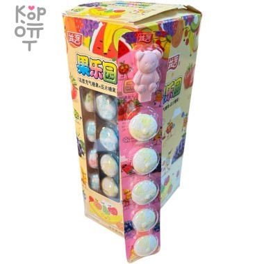 Маршмеллоу MianMianzi Fruits - Зефир фруктики — Корейские товары для всей семьи(КорОпт)