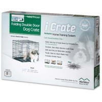 MidWest клетка iCrate 61х46х48h см 2 двери черная