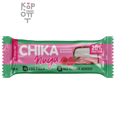 Chikalab Chika Nuga - Батончик глазированный с начинкой Нуга 50гр.