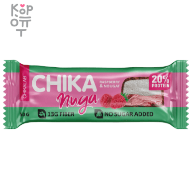 Chikalab Chika Nuga - Батончик глазированный с начинкой Нуга 50гр. — Корейские товары для всей семьи(КорОпт)