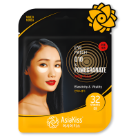 AsiaKiss Eye Zone Mask - Патчи (тканевые) для области под глазами, 32шт.