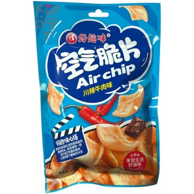 Картофельные чипсы Haoji Chips Картофель фри со вкусом перченой говядины