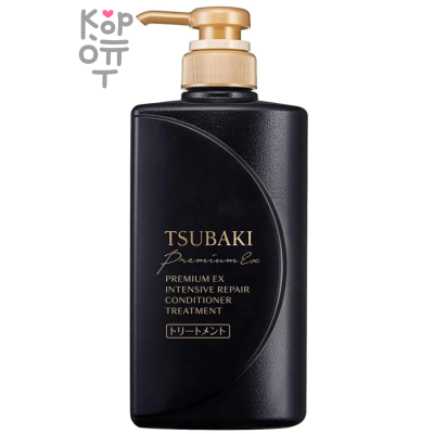SHISEIDO Tsubaki Premium Ex Conditioner - Интенсивный восстанавливающий кондиционер для волос с маслом камелии. 
