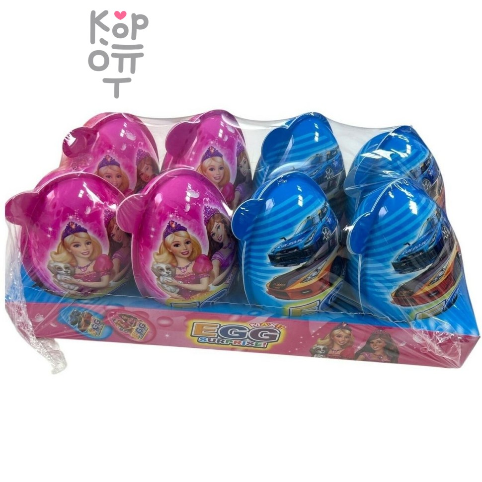 Max Big Surprise Egg Candy And Toy - Гигантское Яйцо с конфетой и Игрушкой - Герои