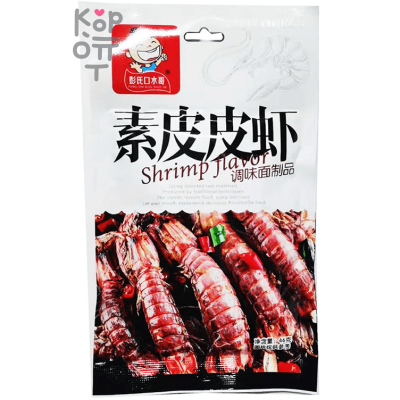 Снэк со вкусом креветки Peng Shi Kou Shui Ge, 38гр.