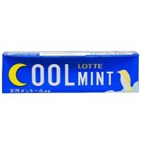 LOTTE Chewing Gum  - Жевательная резинка Кул Минт 26,1гр.