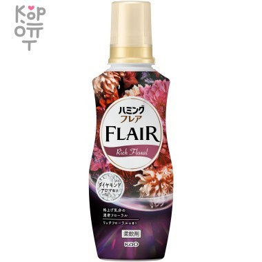 Kao Flair Fragrance Rich Floral - Арома кондиционер для белья с изящным ароматом Цветочного Букета. — Корейские товары для всей семьи(КорОпт)