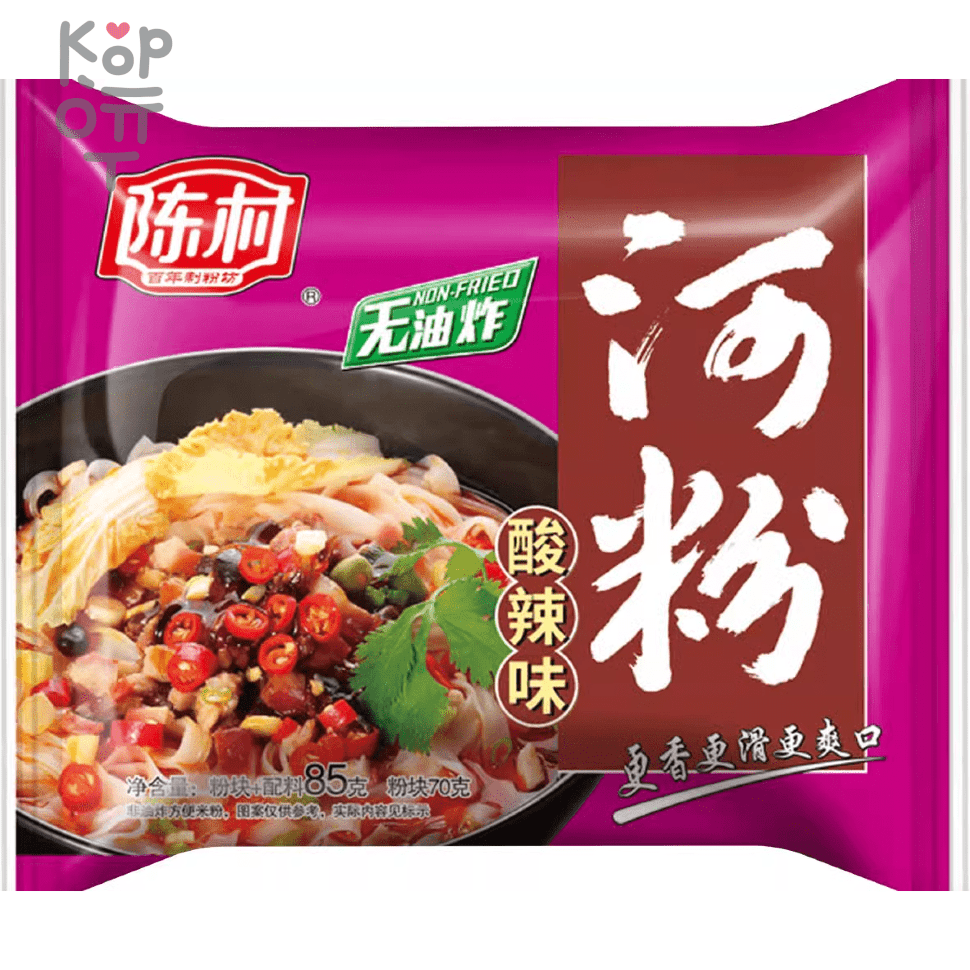 Лапша быстрого приготовления Chencun фунчоза в кисло-сладком соусе, 105гр.