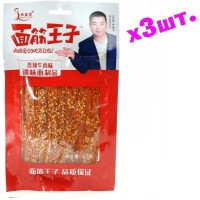 Снэк Yu Jin Foods Депутаты на работе, 76гр. - Пряный пшеничный снек с пряным вкусом говядины