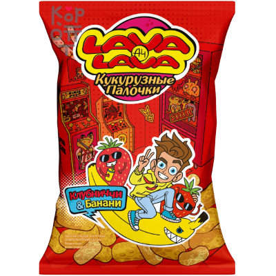 LAVA LAVA Палочки кукурузные сладкие 50 г