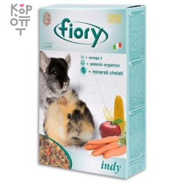 FIORY корм для морских свинок и шиншилл Indy 850 г — Корейские товары для всей семьи(КорОпт)