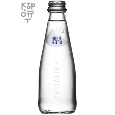 Байкальская Вода (Baikal Pearl) Вода минеральная газированная лечебно-столовая Байкал Резерв, стекло, 250 мл