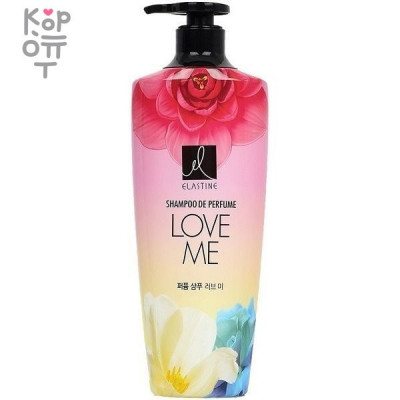 Elastine Shampoo De Perfume Love Me - Парфюмированный шампунь для всех типов волос, 600 мл