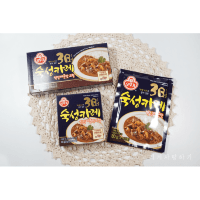 Ottogi Premium Curry Solid Slightly Spicy - Оттоги Карри 3-дневной выдержки, твердое, слегка острое. Кубики, 100гр.(4 порции)