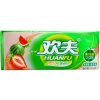 Жевательная резинка Huanfu Клубника и Арбуз
