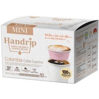 Handrip Colombia Supremo (Grind Beans + Dripper) Кофе молотый Колумбия, 7 г + дрип (капельница)