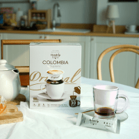 Handrip Colombia Supremo (Grind Beans + Dripper) Кофе молотый Колумбия, 7 г + дрип (капельница)