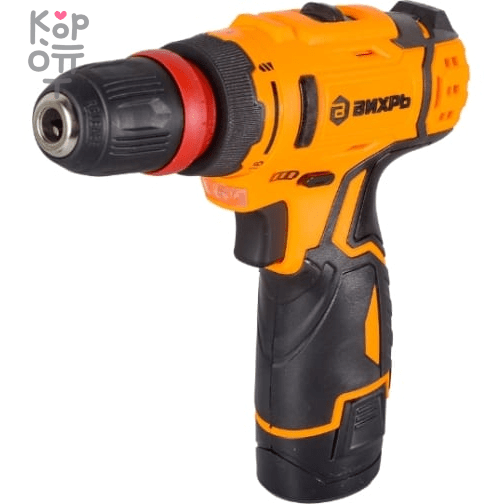 Дрель-шуруповерт аккумуляторная ДА-12Л-2КC (2,0 А/ч) Вихрь (съёмный патрон)., купить с доставкой на дом фото 1 &mdash; Корейские товары для всей семьи(КорОпт)