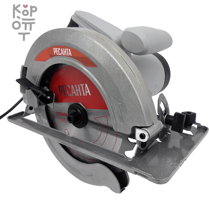 Дисковая пила Ресанта ДП-190/1800, купить с доставкой на дом фото 1 &mdash; Корейские товары для всей семьи(КорОпт)