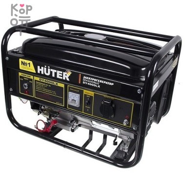 Бензиновый генератор Huter DY4000LX с электростартером — Корейские товары для всей семьи(КорОпт)