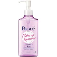 KAO Biore Makeup Removing Cleansing Oil -  Увлажняющее масло для снятия стойкого макияжа с фруктовым ароматом  230мл.