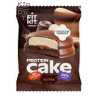 КЕЙК EXTRA — Десерт глазированный, со вкусом Шоколадный фондан 50 г 1×10×80 10%, шт
