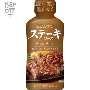 Steak Moranbong Sauce Onion - Соус-маринад луковый для жарки мяса 220гр. — Корейские товары для всей семьи(КорОпт)