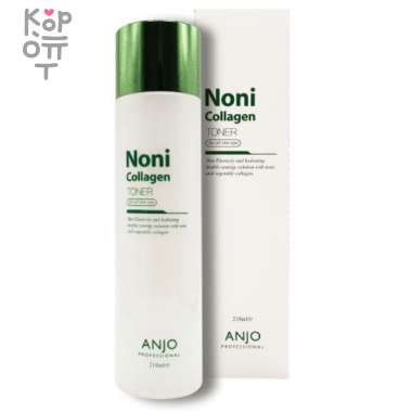 ANJO Noni Collagen Toner - Коллагеновый увлажняющий тонер для лица с экстрактом Нони 210мл. — Корейские товары для всей семьи(КорОпт)