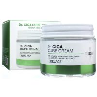 Lebelage Dr. Cica Cure Cream - Антивозрастной смягчающий крем для лица с Центеллой азиатской, 70мл.