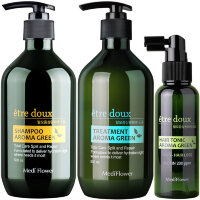 Medi Flower Etre Doux Aroma Green Hair Treatment - Кондиционер против выпадения волос с травяным комплексом 500мл.