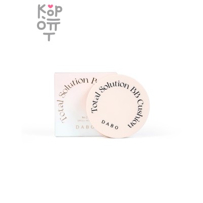 Кушон, Натуральный бежевый, SPF50+ PA+++/Total Solution BB Cushion, DABO