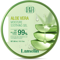 Lamelin Snail Soothing Gel - Универсальный гель для тела с муцином улитки 300 мл