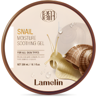 Lamelin Snail Soothing Gel - Универсальный гель для тела с муцином улитки 300 мл