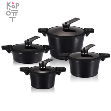 Вакуумная кастрюля (скороварка)​ HappyCall Vacuum ZIN IH Pot​ &mdash; Корейские товары для всей семьи(КорОпт)