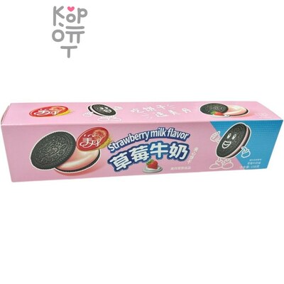 Meidan Bakery Cake - Печенье хрустящее с шоколадной начинкой со вкусом клубники, 108гр.
