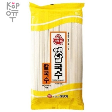 OTTOGI Лапша пшеничная (широкая плоская) 500гр. &mdash; Корейские товары для всей семьи(КорОпт)