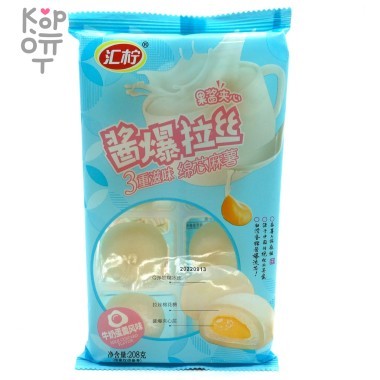 Моти Сэндвич с зефиром и джемом со вкусом Йогурта, 208гр. — Корейские товары для всей семьи(КорОпт)