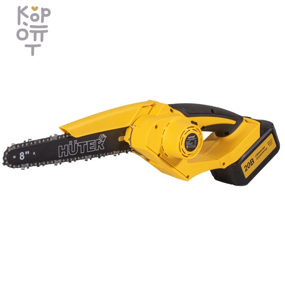 Электропила аккумуляторная  ELS-20/8-Li-BL Huter., купить с доставкой на дом фото 1 — Корейские товары для всей семьи(КорОпт)