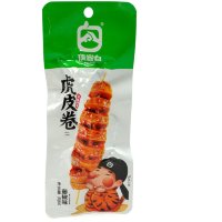 Снек Xiakebai Hu Pi Juan - Рулет из кожи Тигра, со вкусом Виноградного перца, 28гр.