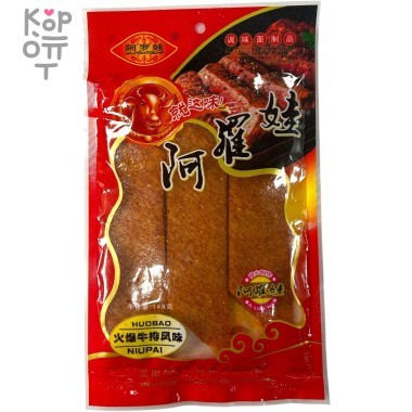 Снэк Huobao Foods - Священное животное, огненный стейк на гриле, проклятие фараона, 148гр. &mdash; Корейские товары для всей семьи(КорОпт)