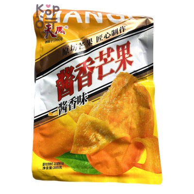 Сухофрукты Pegas Mango - Ароматный сушеный Манго, 205гр.