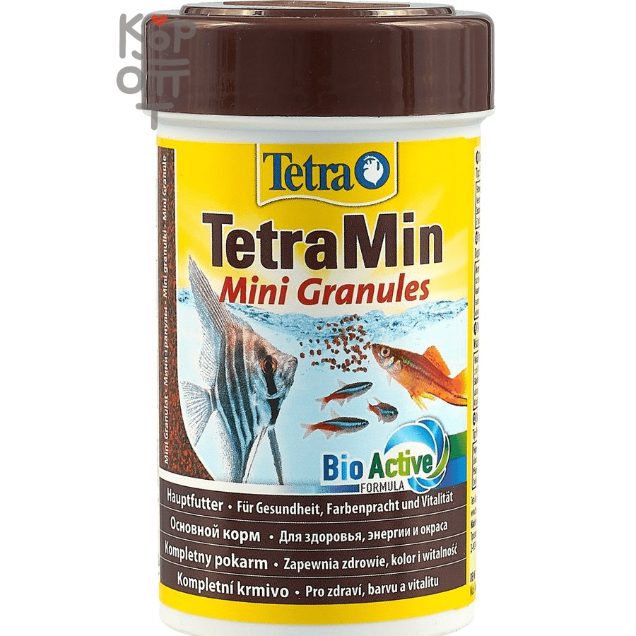 TetraMin Mini Granules корм в mini гранулах для молодых и мелких рыб 100мл.