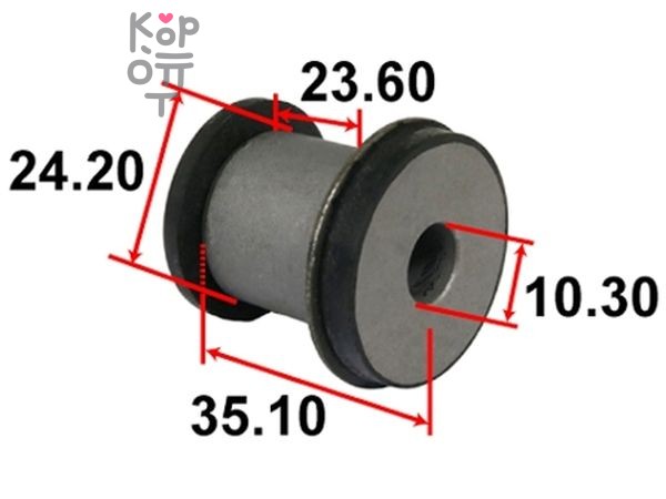 Сайлентблок рулевой рейки 40120-28510 TAB-326 IPSUM ACM21 FEBEST