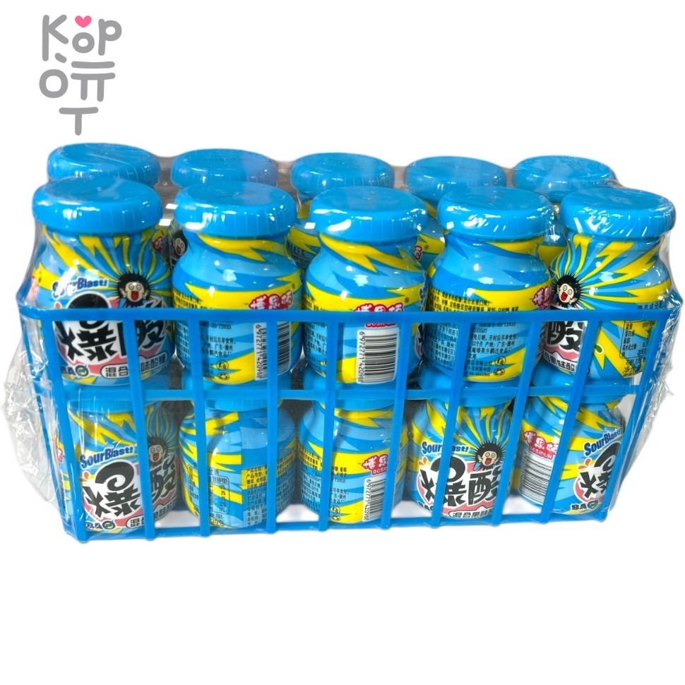 Драже Sour Blast - Кислятина с взрывным вкусом фруктов, купить с доставкой на дом фото 1 &mdash; Корейские товары для всей семьи(КорОпт)