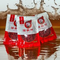 Красный перец Lao Jiao Si продольной нарезки, 30гр.