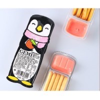 Печенье Cengreat Gemi Dipping Sauce Cookie Bars Kids Finger Biscuits - Бисквитное печенье Пингвины с нежным соусом, 28гр.