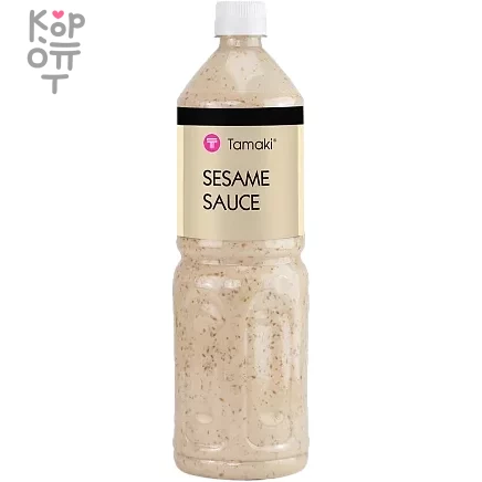 Tamaki Sesame Sauce - Соус кунжутный 1л., купить с доставкой на дом фото 1 — Корейские товары для всей семьи(КорОпт)