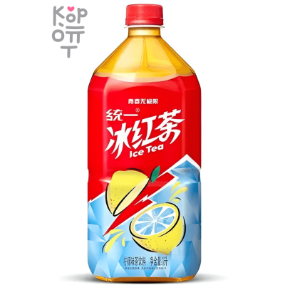 Напиток UNIF Red Ice Lemon Tea - Ледяной Черный чай со вкусом лимона, 1л.