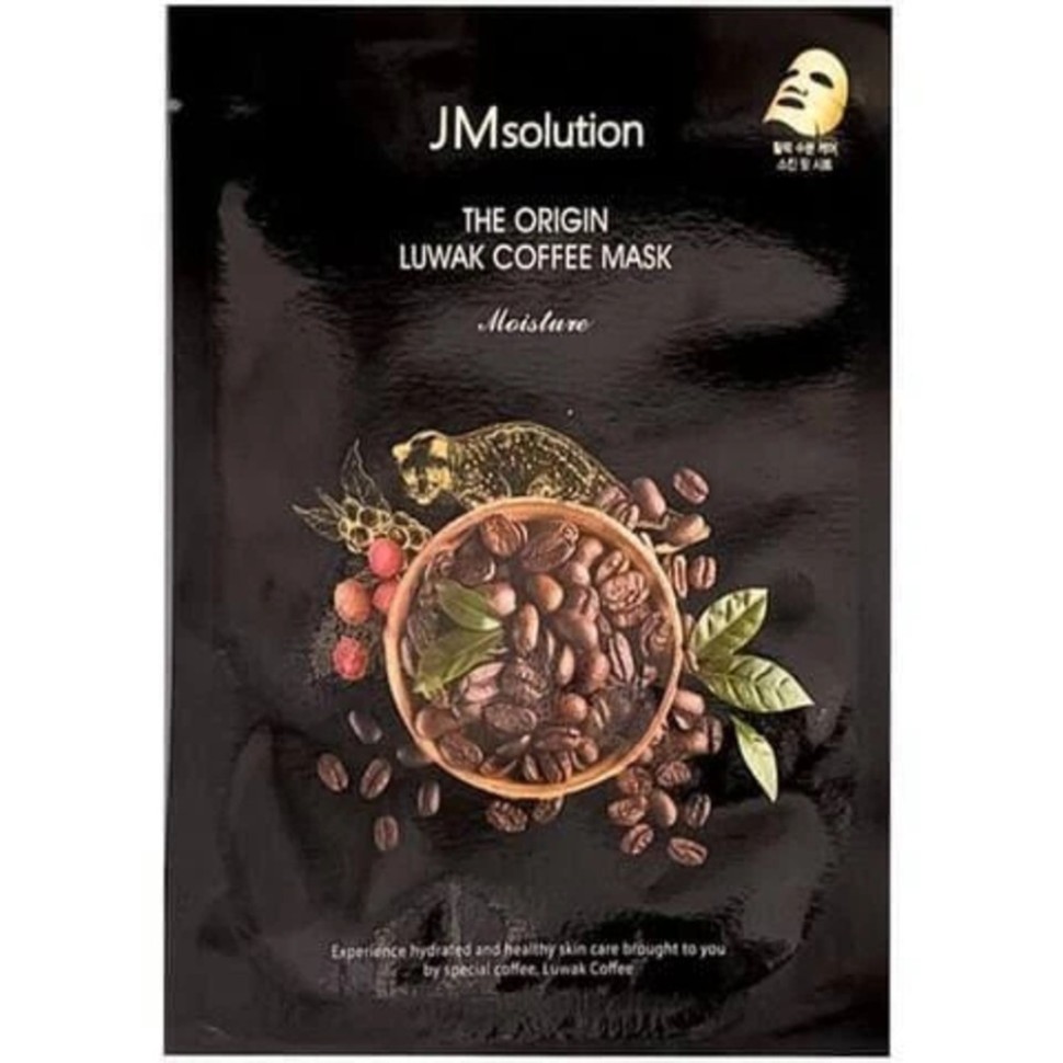 Mask The Origin Luwak Coffee — Маска для лица тканевая с экстрактом кофе, 30 мл